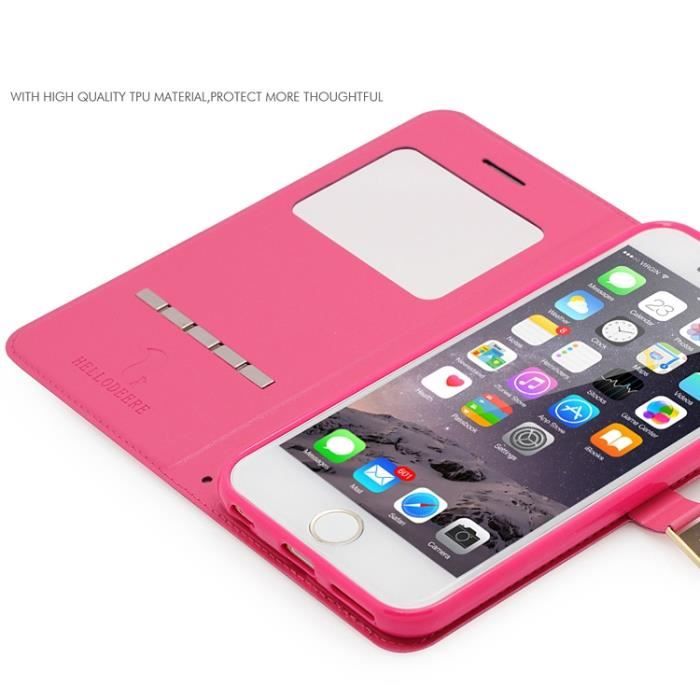 Mooncase MOONCASE Pratique et chic Étui Housse de protection à rabat ExtraSlim ...