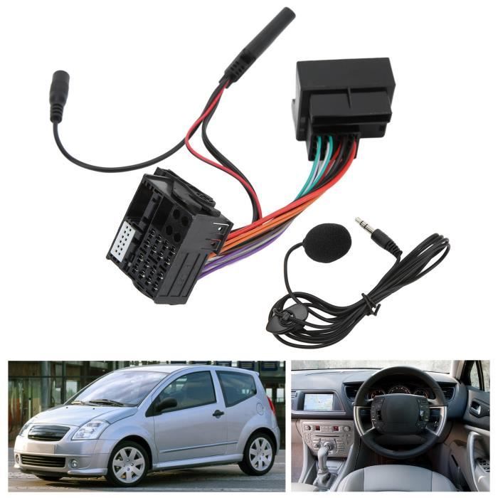Citroen C2 C3 C4 C5 C6 C8 Kit de voiture Bluetooth appelant l'adaptateur de  diffusion