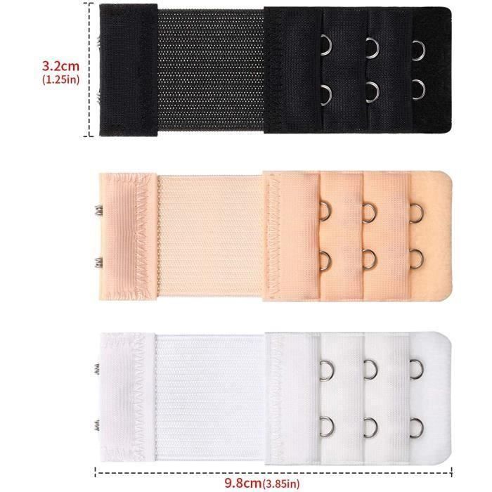 Crochet 11 mm réglage bretelle soutien gorge métal laqué rose pergola