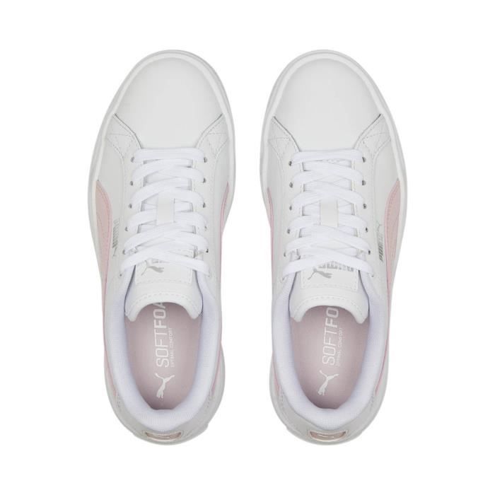 Baskets Puma Ch Karmen Jr (white/pink) blanc enfant fille Blanc