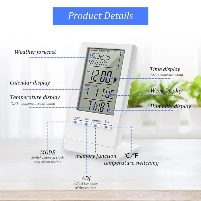 Thermometre interieur precision - Cdiscount