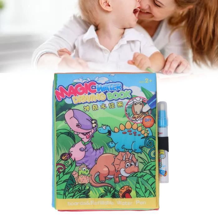 Livre De Coloriage à L’eau Réutilisable – Jeu éducatif Voyage – Aquarelle Sans Tache – Pour Garçons Et Filles – Idéal Anniversaire Noël