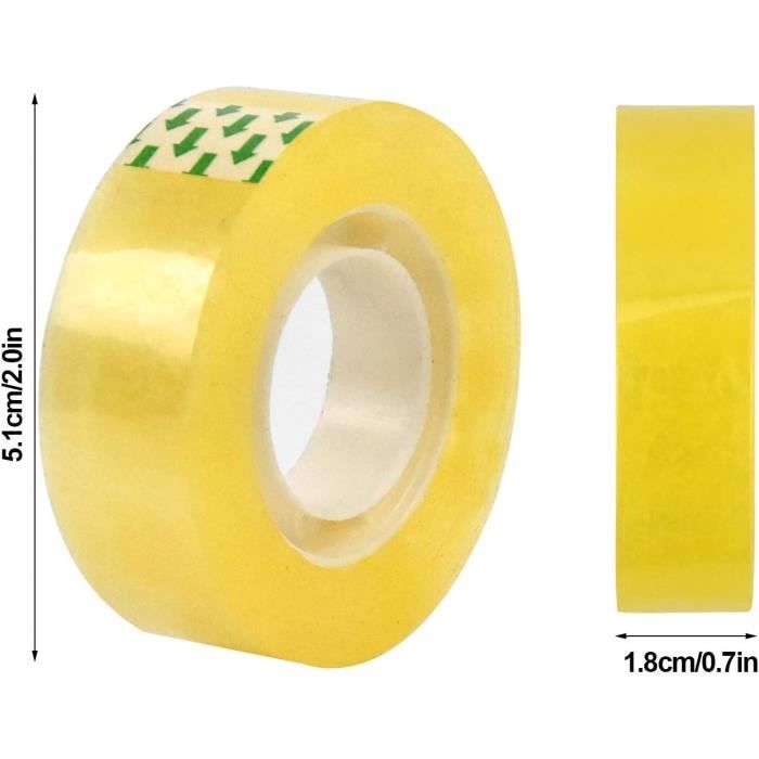 Ruban Adhésif Transparent 8 Rouleaux Rouleaux De Ruban Adhésif ...