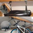 Support vélo plafond - Marque - Modèle - Charge 57 kg - Robuste - Rangement porte-vélo à poulies-2