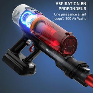 Réservoir D'origine Rowenta Pour Balai Aspirateur XForce – Bac à Poussière Violet – Compatible RH9611, RH9638, RH9639
