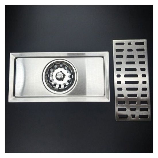Drain De Sol De Douche Siphon De Douche En Acier Inoxydable, Siphon De