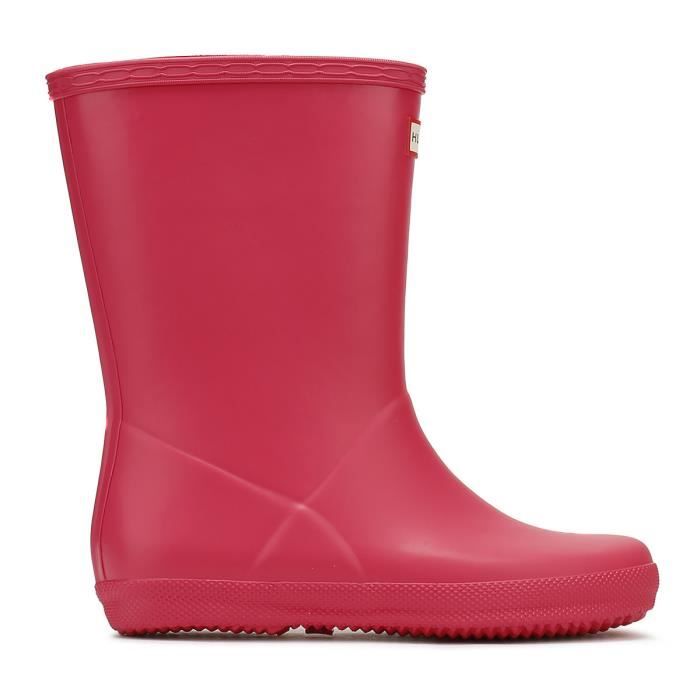 Hunter Original Kids premiere classique Wellington rose bottes UK 7 bebe Pink Cdiscount