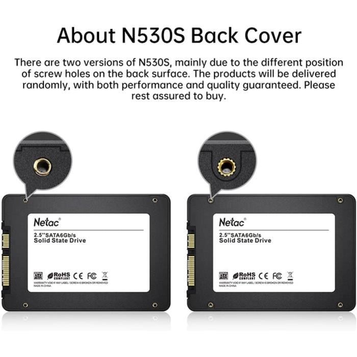Ssd 1 To Sata Ssd Disque Dur 2.5 Pouces Interne Disque Dur Solide Pour Ordinateur Portable