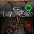 Support vélo plafond - Marque - Modèle - Charge 57 kg - Robuste - Rangement porte-vélo à poulies-3