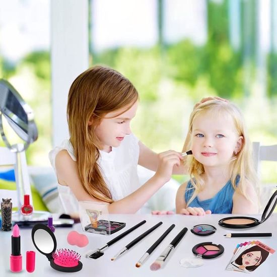 Fille jouet 3-7 ans Kit de vinaigrette enfants Simulation maquillage  fourre-tout cadeau fille - Cdiscount Jeux - Jouets
