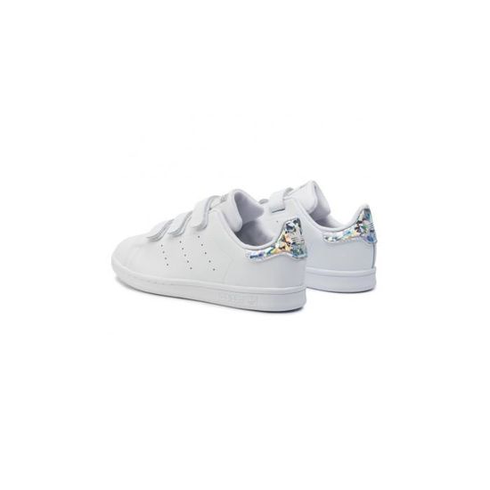 chaussure style stan smith avec grosse semelle