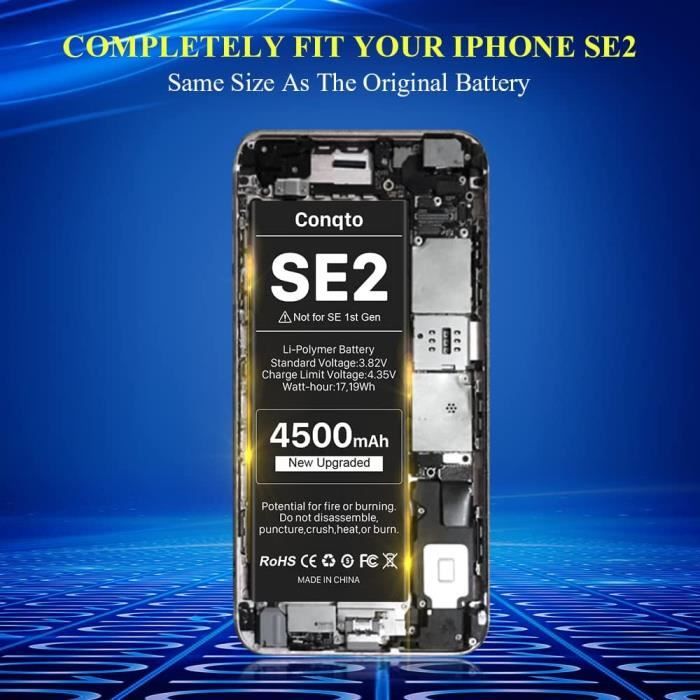 Batterie Pour Iphone SE 2020 A2275, A2298, A2296