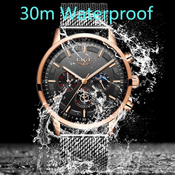 Montre shop lunaire homme