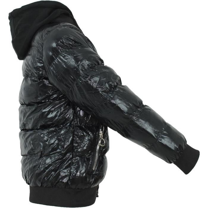 Veste Matelassée Noire Pour Garçon 2-3 Ans - Marque Rebelle