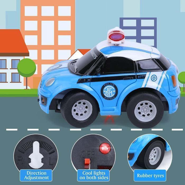 Voiture Jouet 2 Ans garçon,Voiture télécommandée à partir de 2 à 3 ans