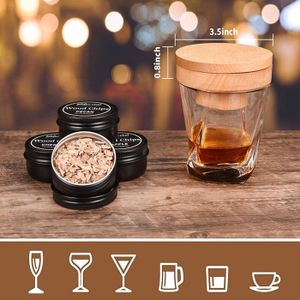GOLDGE Kit Fumoir à Cocktail Premium Avec Torche - Fumée Intense Pour Boissons Et Aliments (Noir)