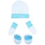 Bébé Bébés Garçons Filles Cadeau Set Vêtements 3 Pièces Coton Chapeau moufles chaussons 0-3