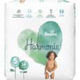 LOT DE 5 - PAMPERS Harmonie - Couches taille 5 (11 kg+) - 24 couches-0