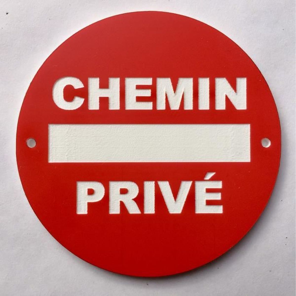 panneau CHEMIN PRIVÉ signalétique plaque