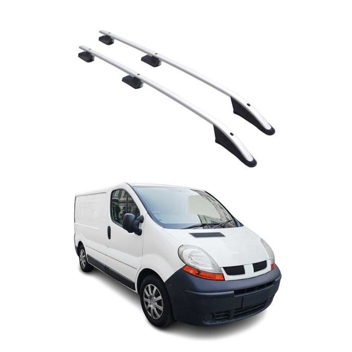Barres De Toit Longitudinales Opel Combo D 2012-2019 L1 Court - Aluminium Noir Robuste Et Aérodynamique