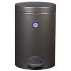 ROSSIGNOL Poubelle de cuisine à pédale 14L Fabriqué en France Noir basalte