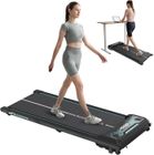 CITYSPORTS WP6 Tapis de Course Electrique Moteur 440W / Vitesse 1.0- 6.0km/h / Dimensions 1228*490 *121mm/Noir Vert/