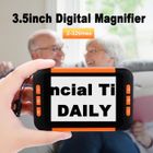 OFELI Loupe Electronique numérique de poche 3,5 pouces LCD Aide de lecture électronique de la loupe numérique portable for la vision basse