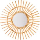 ATMOSPHERA CRÉATEUR D'INTÉRIEUR Miroir Mural "Rotin" 58cm Naturel