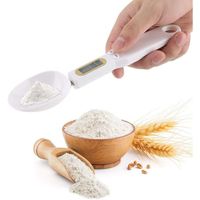 Cuillère numérique, LCD Display Digital Scale Electronic Measuring Kitchen Spoon 500g-0.1g[922]