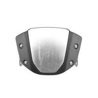 (Silver) Mklightech pour Honda CB125R CB150R CB250R CB300R 2018-2021 2022 Motorcycle Écran de la pare-brise Extension Kit de pare