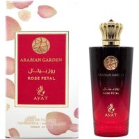 Arabian Garden ROSE PETAL Parfum Inspiré Par Jardin D’Arabie – EDP Oriental Fabriqué à Dubaï – Senteur Musc blanc, Ambre, Santal
