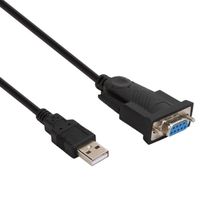 Convertisseur de câble USB 2.0 vers port série RS232, câble adaptateur universel femelle DB9, prise en charge pour Win98SE/pour
