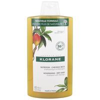 Cheveux-Klorane Shampoing Nutrition à la Mangue - Cheveux Secs 400 ml