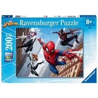 Ravensburger - Puzzle Spider-Man 200 pièces XXL - Les pouvoirs de l'araignée - Enfant 8 ans et plus