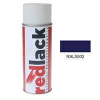 Redlack Peinture aérosol RAL 5002 Brillant multisupport