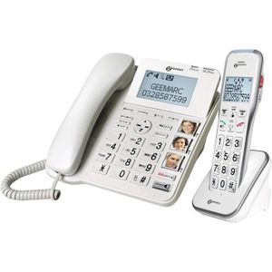 Téléphone fixe Amplidect 595 Combi - Téléphone Filaire Amplifié e