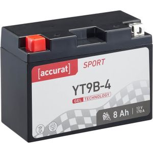 BATTERIE VÉHICULE Batterie moto YT9B-4 8Ah Gel