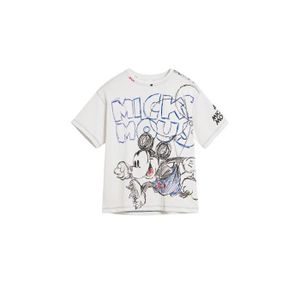 T-shirt forme boîte à manches courtes Hello Kitty pour fille