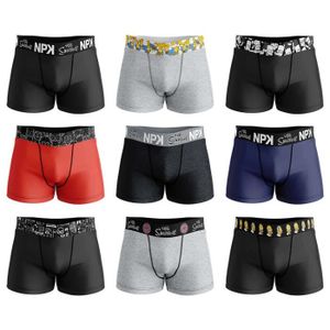 BOXER - SHORTY Boxer No Publik Featuring Simpsons Homme Confort et Fantaisie en Coton -Assortiment modèles photos selon arrivages- Pack de 6