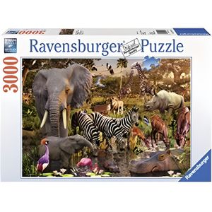 PUZZLE Puzzle Animaux du Continent Africain - Ravensburge