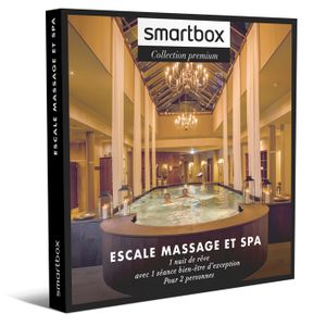 COFFRET BIEN-ÊTRE Smartbox - Escale massage et spa - Coffret Cadeau 