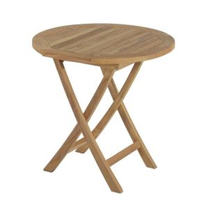 Table Ronde En Teck Achat Vente Pas Cher