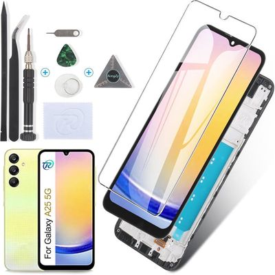 Original Ecran LCD Complet Noir Sans Châssis Pour Samsung Galaxy A54 5G A546b Relife