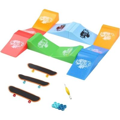 HOMETALL Lot de 12 mini skateboards pour enfants, lot de 12 jouets pour les doigts, cadeaux pour enfants HOMETALL Lot de 12 mini skateboards pour enfants, lot de 12 jouets pour les doigts, cadeaux pour enfants