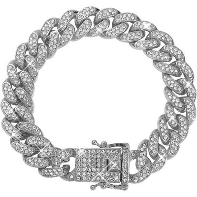 Fake iced out bracelets store