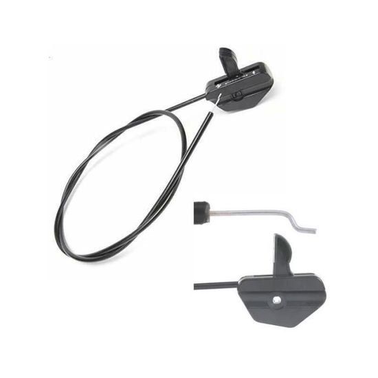 Manette De Commande D'accélérateur Pour Motoculteur - Levier à Poussoir En ABS/alliage, Remplacement Câble