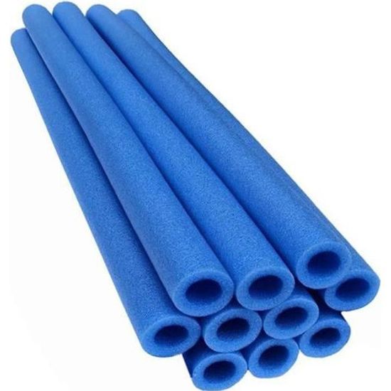 Lot de 12 manchons en mousse imperméables pour poteau de trampoline - 88 cm de long - 88 cm de long - Housse de protection pour ressorts de trampoline - Pièces de Lot de 12 manchons en mousse imperméables pour poteau de trampoline - 88 cm de long - 88 cm de long - Housse de protection pour ressorts de trampoline - Pièces de