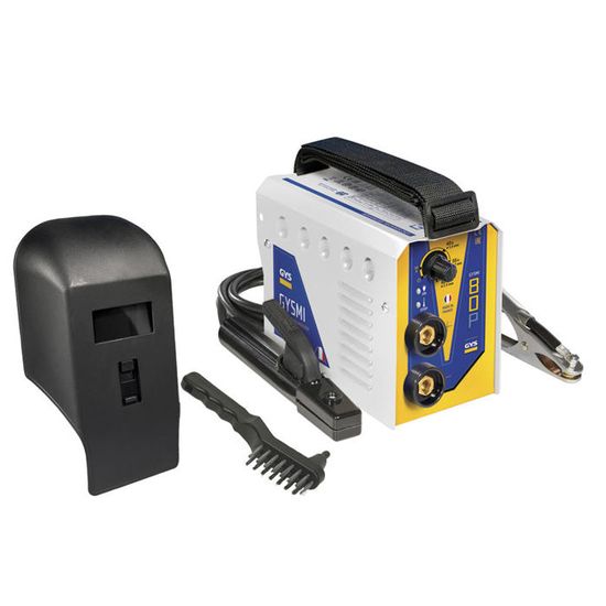 Poste à Souder Inverter GYS Gysmi 130P MMA - 130A, Électrodes 1.6-3.2mm, 230V - Avec Câbles Et Valise