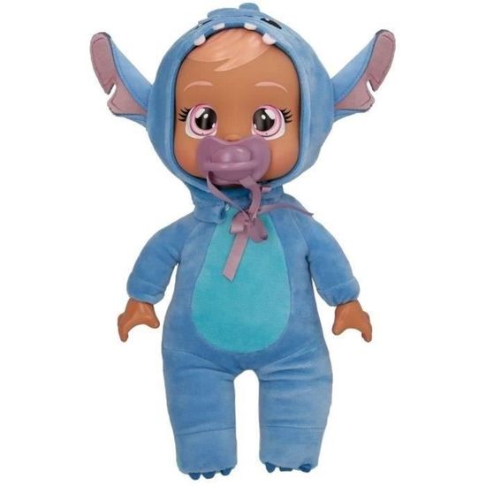 Cry Babies Tiny Cuddles Disney Stitch - IMC Toys - 917941 - Poupons à fonctions