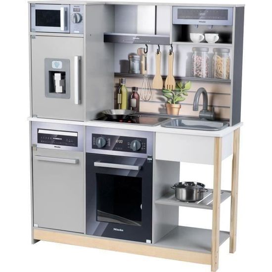 Cuisine Enfant en Bois avec Sons Réel Jouet Cuisinière avec Cuisine Enfant en Bois avec Sons Réel Jouet Cuisinière avec